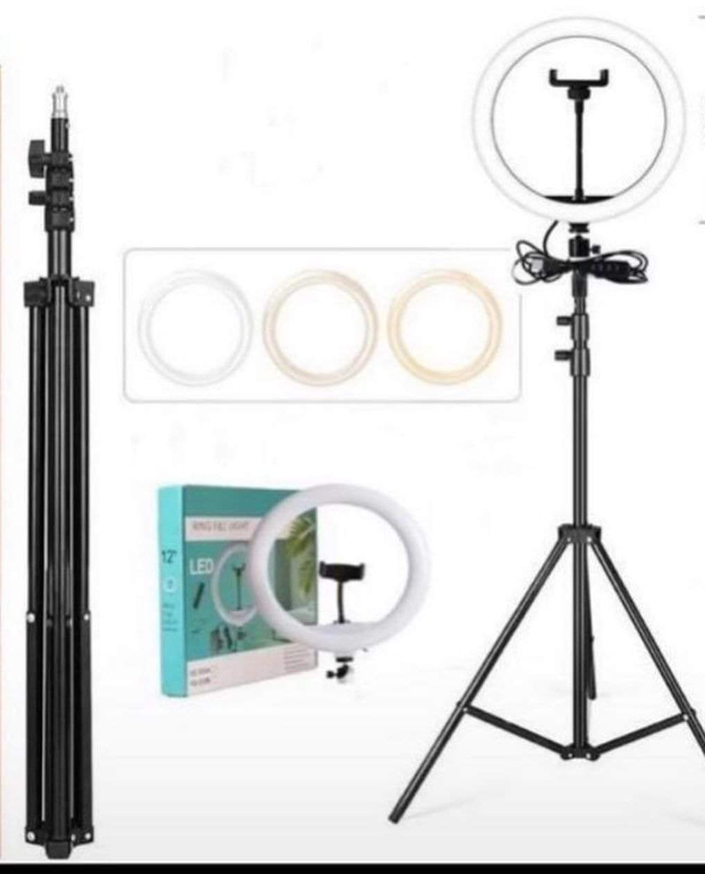 12′ Ringlight with tripod stand