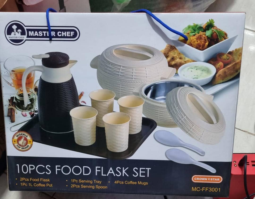 Masterchef Insulated Food Flask Set Mc-ff3001