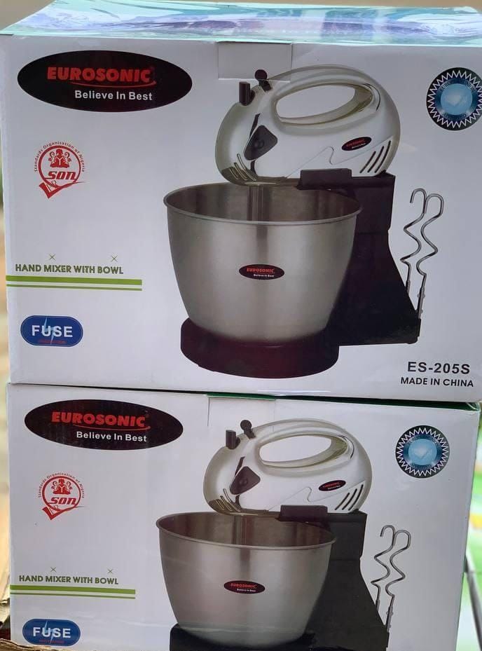 ES-205S 2L Eurosonic cake mixer with stainless bowl