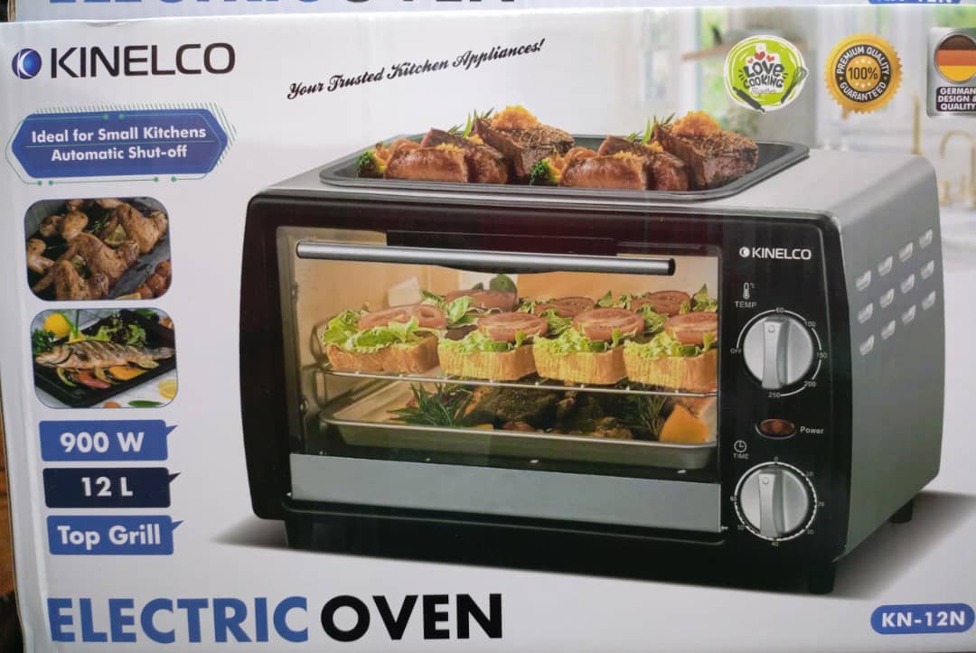 12L Kinelco Oven with Top Grill