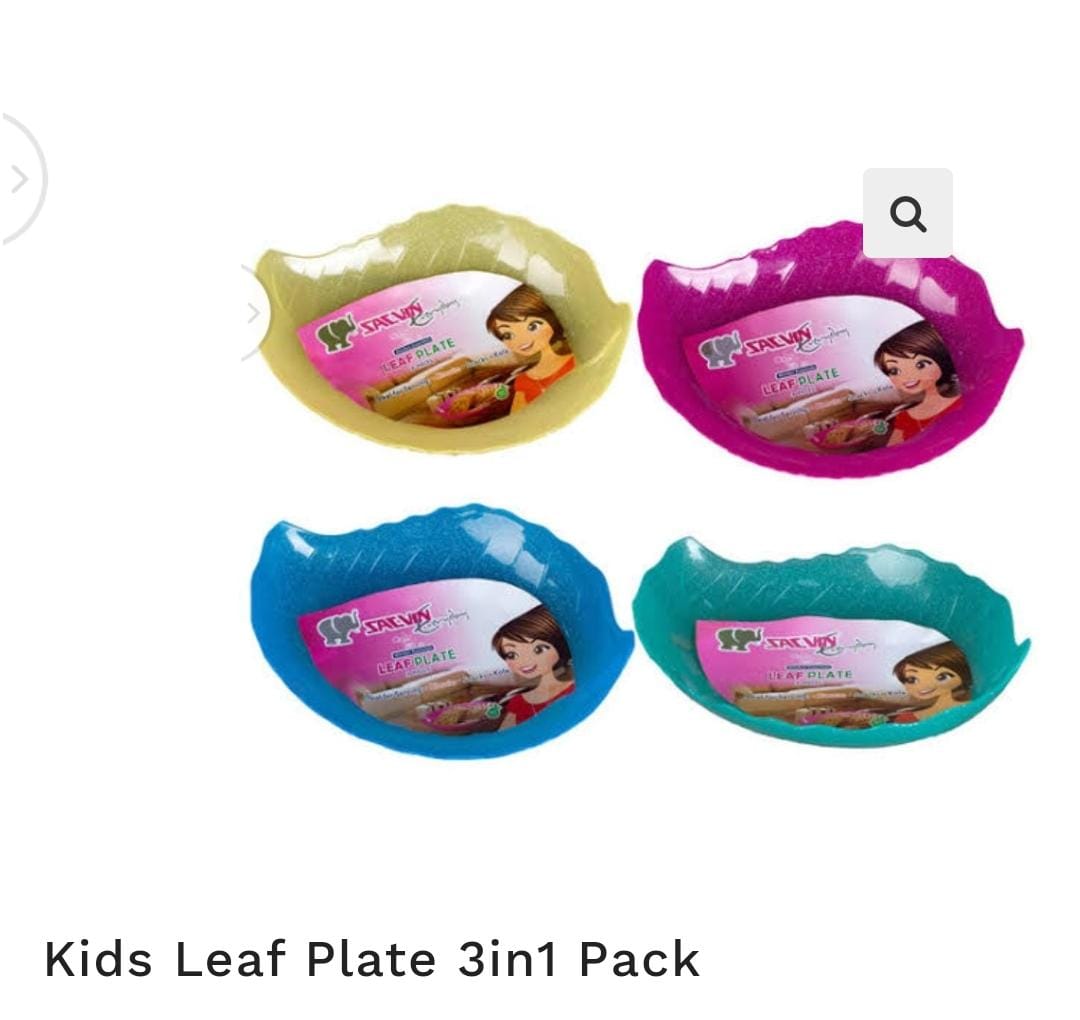 3in1 Leaf Plate