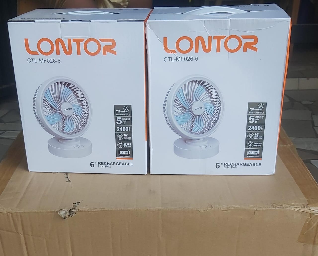 Lontor Rechargeable Fan