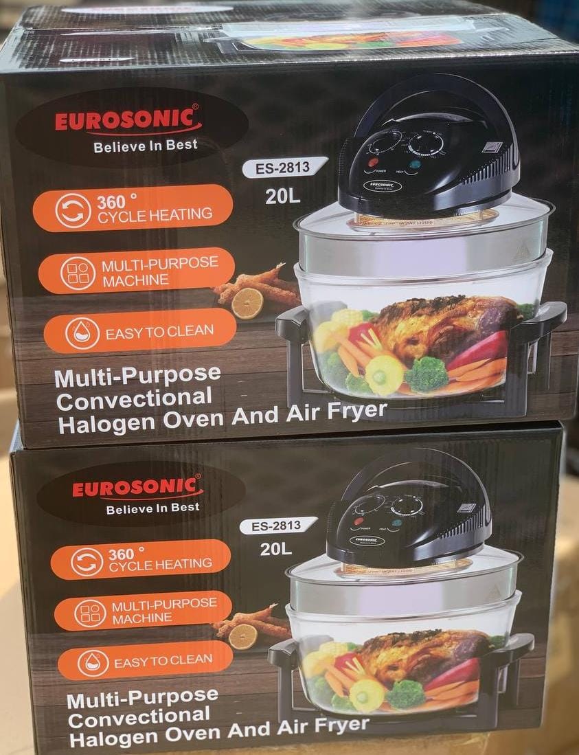 20L Eurosonic Halogen Oven/Airfryer (ES2813)