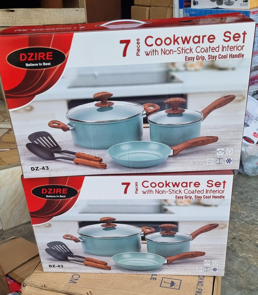 (DZ43) 7pc Dzire Cookware Set