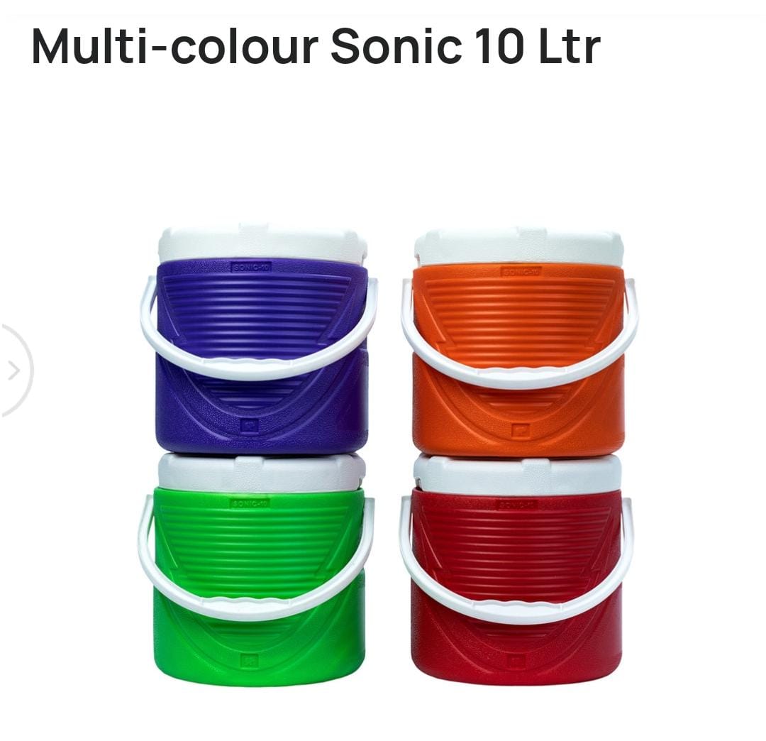 Multi Colour Sonic 10L Cooler