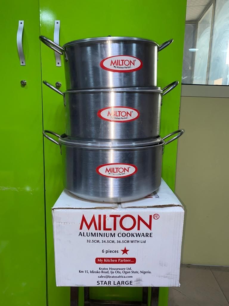 Milton Star Medium Aluminium Pot (26.5/28.5/30.5cm)