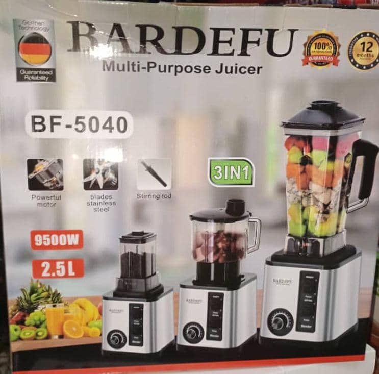 2.5L 3in1 Bardefu Heavyduty Blender