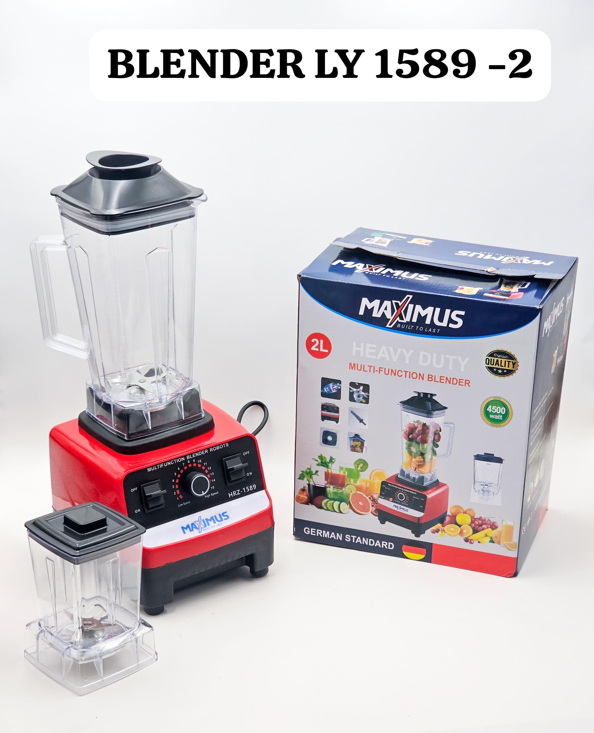 Maximus heavy duty blender (2cup)